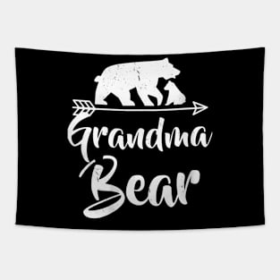 Womens Grandma Bear Mother'S  Father'S Day Tapestry