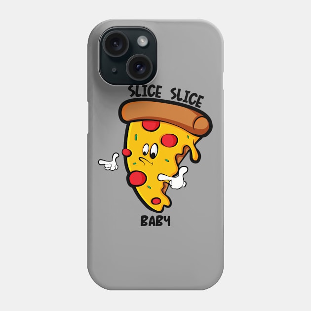 Pizza By The Slice Phone Case by Art by Nabes