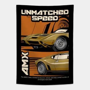 1969 AMC AMX/3 Racing Car Tapestry