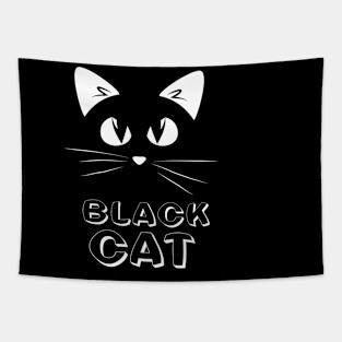 BLACK CAT T-Shirt Tapestry