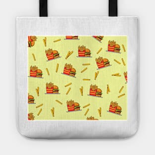 Burger and Fries Tote
