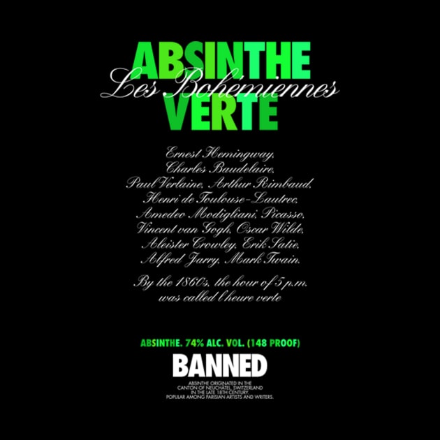 ABSINTHE VERTE by THEUSUALDESIGNERS