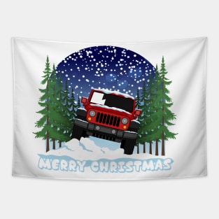 Wrangler Christmas Tapestry