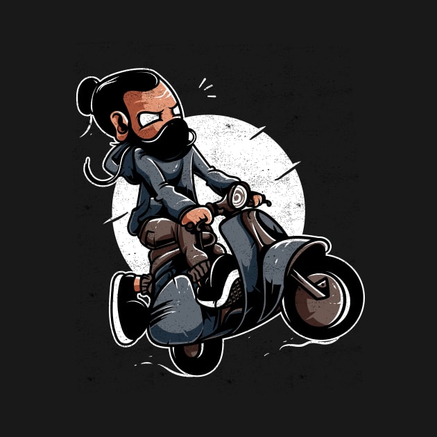 vespa rider by unlesssla