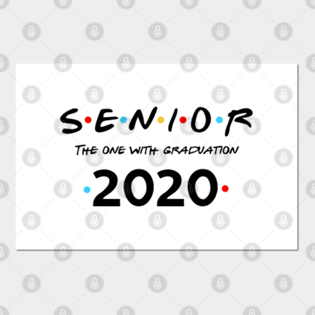 Senior 2020 Friends Logo Friends Logo Tv Show Affiche Et Impression D Art Teepublic Fr