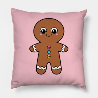 Christmas Gingerbread Man Pillow