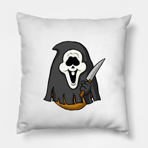 McScream Pillow by Mikeycomix