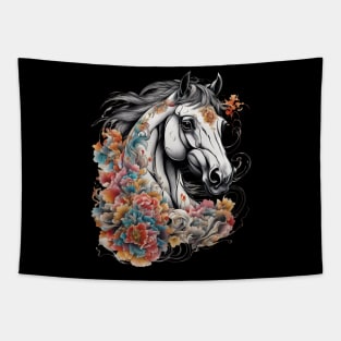 Horse Drawing Tapestry