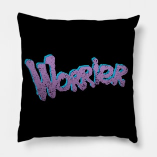 Worrier Pillow