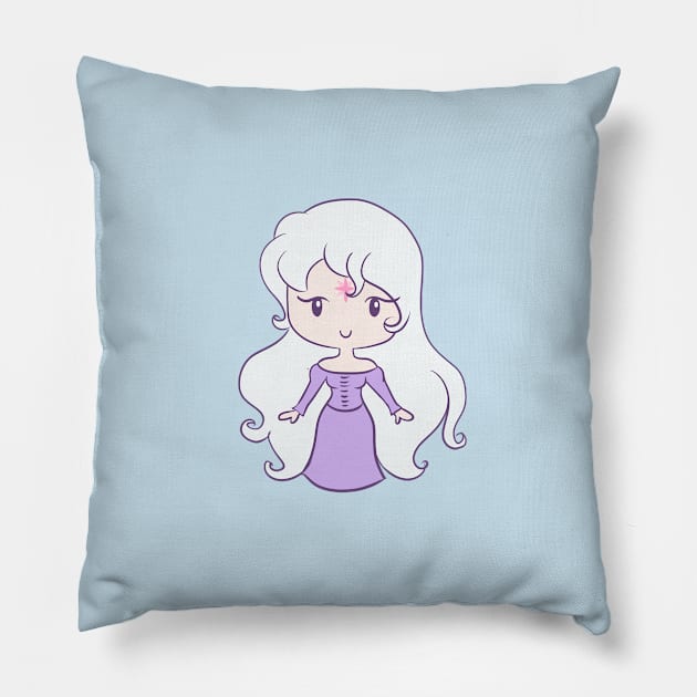 Lady Amalthea - Lil' CutiE Pillow by Ellador