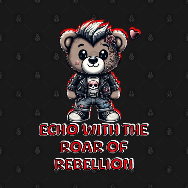 Rebel Bear by Out of the world