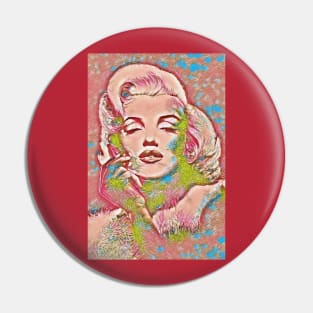 Monroe Pop art Pin