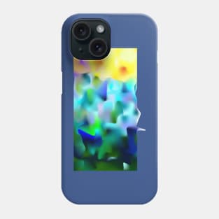 Daffodils floating on the sea Phone Case