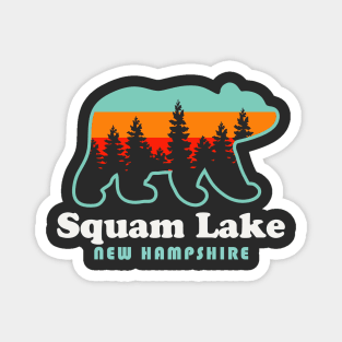 Squam Lake New Hampshire Camping White Mountains Magnet