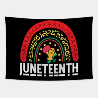 Juneteenth Tee Shirt June 19th 1865 Freedom Day Melanin Juneteenth Tapestry