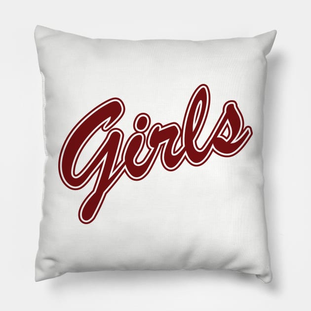 Girls Monica Pillow by HeyBeardMon