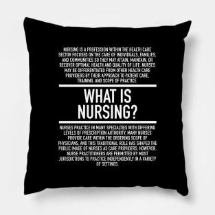 Nursing Defined Pillow