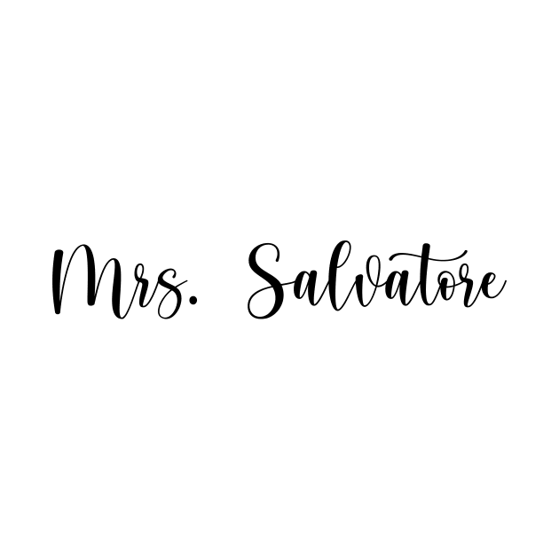 Mrs. Salvatore by We Love Gifts