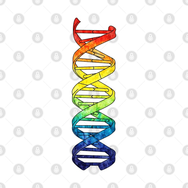 Rainbow DNA scientific by labstud