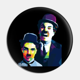 Charlie Chaplin Pin