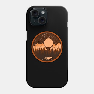 Fox In The Wild Phone Case