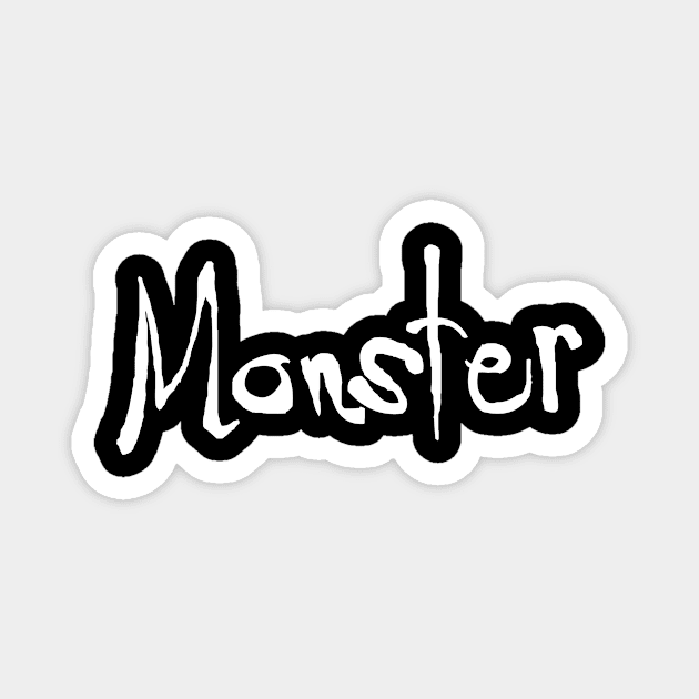 Monster (couples shirt) Magnet by bengman