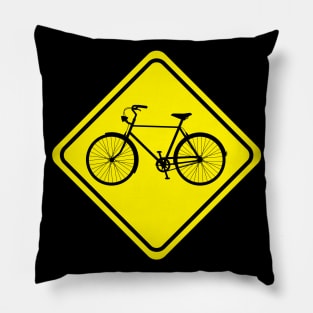 Make way for cyclists! Pillow