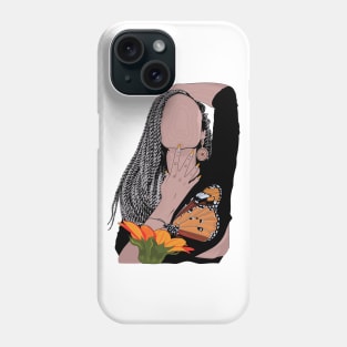 Girl and Butterfly Phone Case