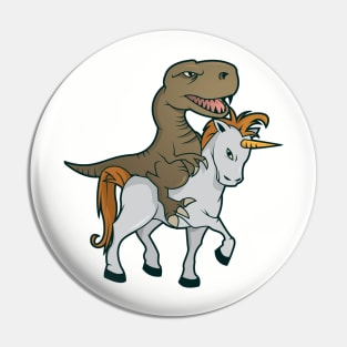 Dinosaur&Unicorn Pin