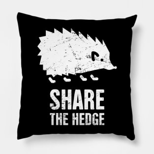 Share The Hedge | Funy Hedgehog Pillow