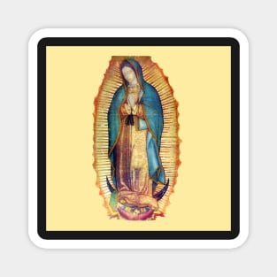 Our Lady of Guadalupe Virgin Mary Tilma Replica Magnet