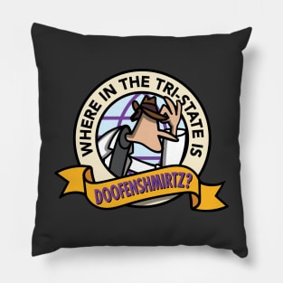 Where in the Tri-State is Doofenshmirtz (Dark) Pillow