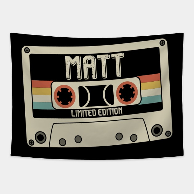 Matt - Limited Edition - Vintage Style Tapestry by Debbie Art