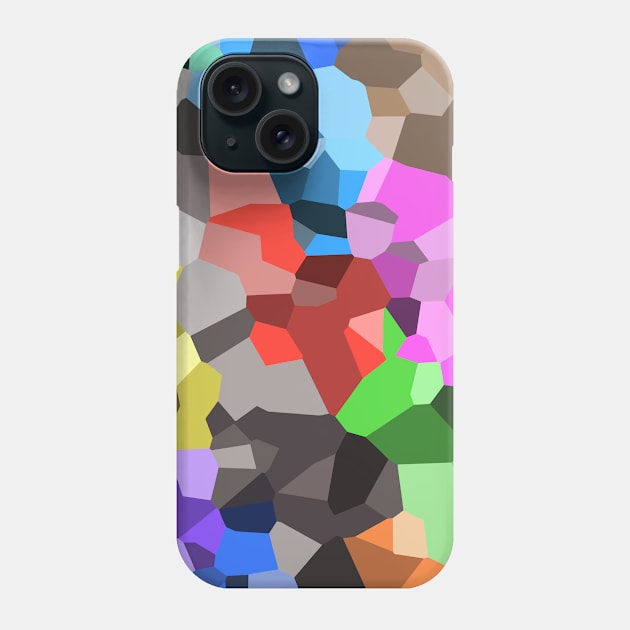 Terrazzo flooring abstract texture background Phone Case by DangDumrong