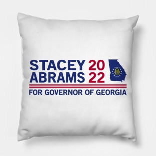 Stacey Abrams for Governor of Georgia 2022 Pillow