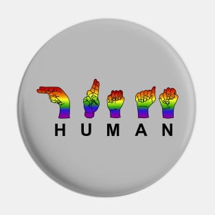 One Love_Human Pin