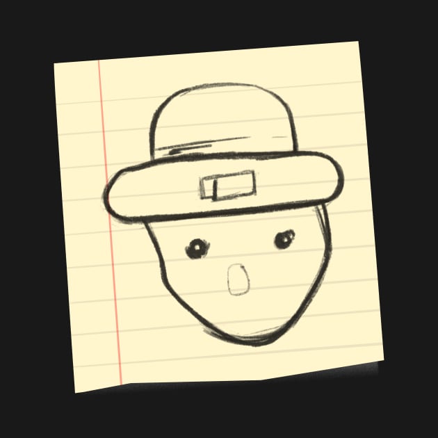 Alabama Leprechaun - Amatuer Sketch by sombreroinc