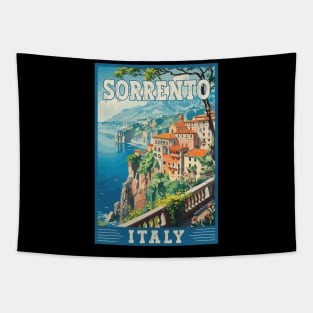 Sorrento Italy Mediterranean Paradise Travel Art Tapestry