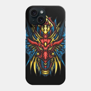 Red Blue Viper Chinese Dragon Phone Case