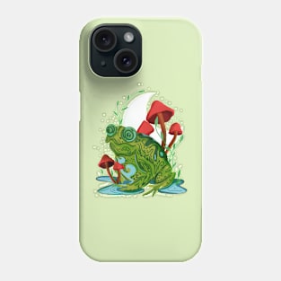 Frog moon Phone Case