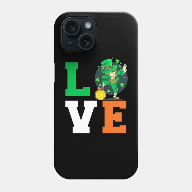 Lucky Leprechaun Clover Love Patty Parade Phone Case by ProLakeDesigns