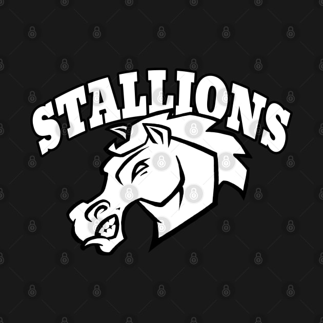 Stallions Mascot by Generic Mascots