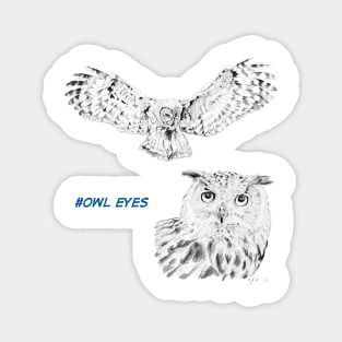 Owl Eyes! Magnet