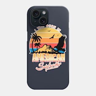 Was Born in American, September Retro Phone Case