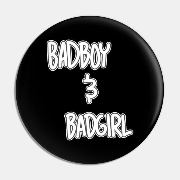 Badboy and Badgirl Pin by RizanDoonster