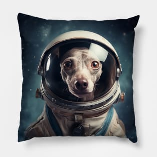 Astro Dog - American Hairless Terrier Pillow