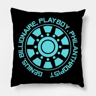 Genius, Billionaire, Philanthropist Pillow