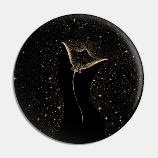 Star Collector Dark GOLD Version Pin