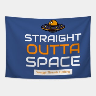 Straight outta space Tapestry