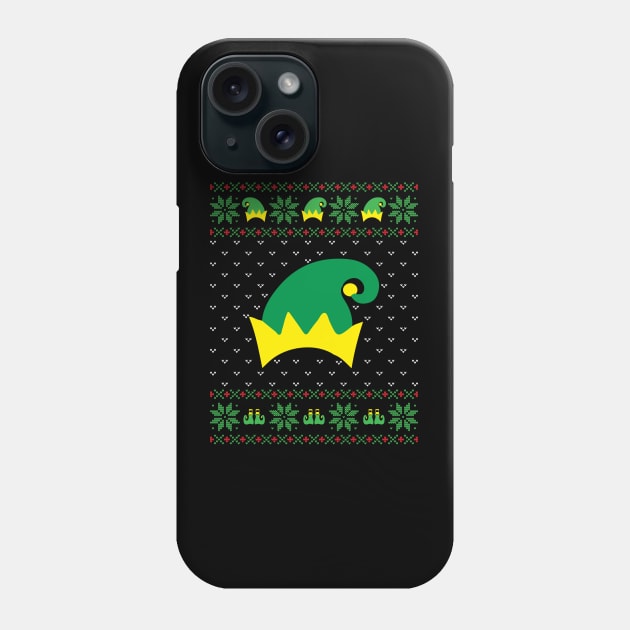 Elf christmas Phone Case by MZeeDesigns